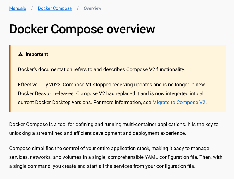 Featured image of post 离线环境下安装 Docker Compose V2